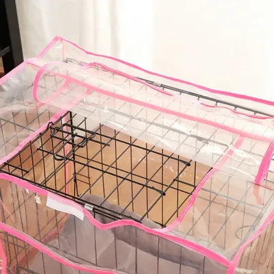 FurryFusion Housse de protection pour cage de chien