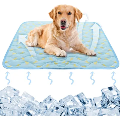 UAMLY Tapis rafraîchissant pour chiens, tapis auto-rafraîchissant