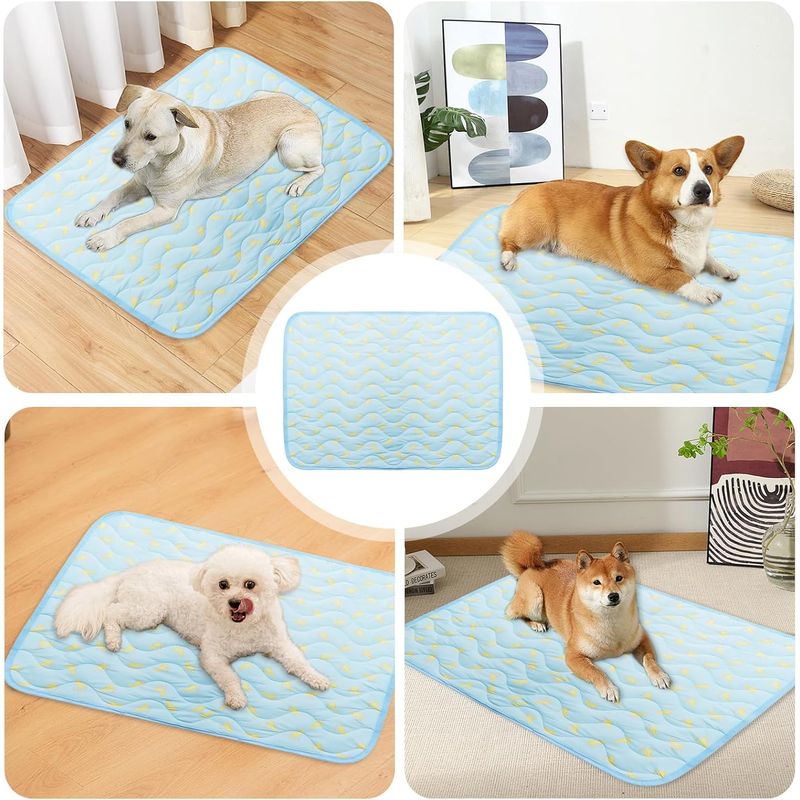 UAMLY Tapis rafraîchissant pour chiens, tapis auto-rafraîchissant