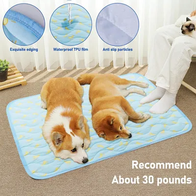 UAMLY Tapis rafraîchissant pour chiens, tapis auto-rafraîchissant