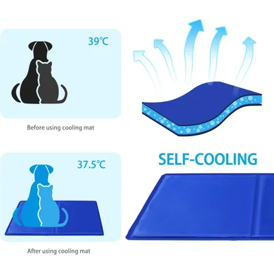Tapis rafraîchissant en gel pour chien Tapis rafraîchissant en gel pour chien