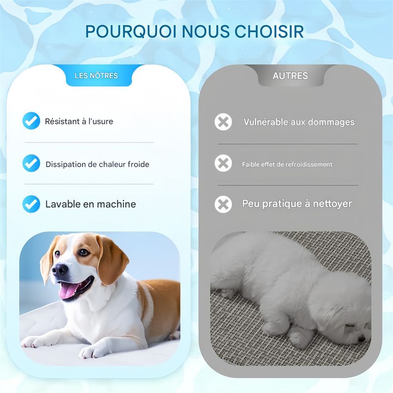 Pet Planet Tapis rafraîchissant pour chiens et chats
