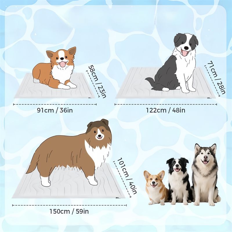 Pet Planet Tapis rafraîchissant pour chiens et chats