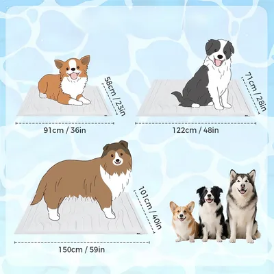 Pet Planet Tapis rafraîchissant pour chiens et chats Pet Planet Tapis rafraîchissant pour chiens et chats