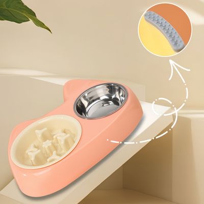 Petopia Gamelle inclinée réglable pour chat