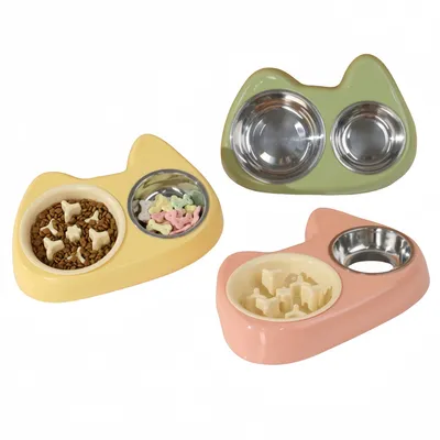 Petopia Gamelle inclinée réglable pour chat