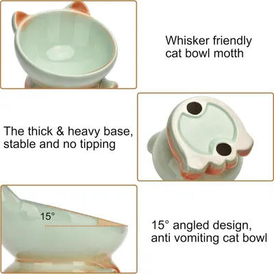 Petopia Gamelle surélevée pour chat