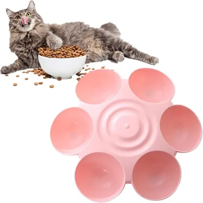 Petopia Gamelle en forme de fleur pour chat