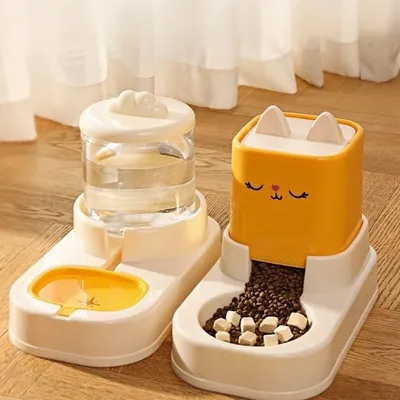 Petopia Dispenseur d'eau et de nourriture pour chats