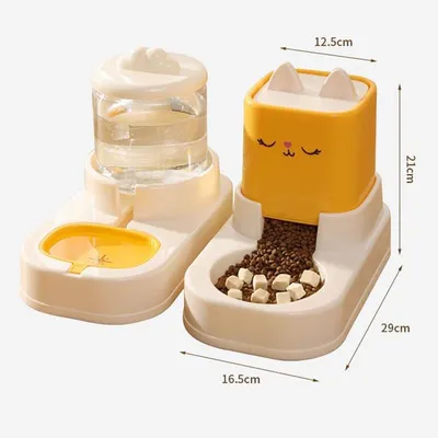 Petopia Dispenseur d'eau et de nourriture pour chats