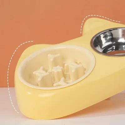 Petopia Gamelle inclinée réglable pour chat