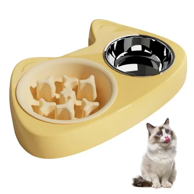 Petopia Gamelle inclinée réglable pour chat