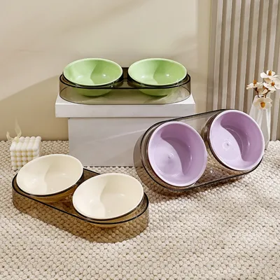 Petopia Bol d'eau et nourriture surélevé pour animal