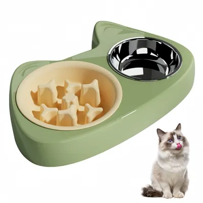 Petopia Gamelle inclinée réglable pour chat