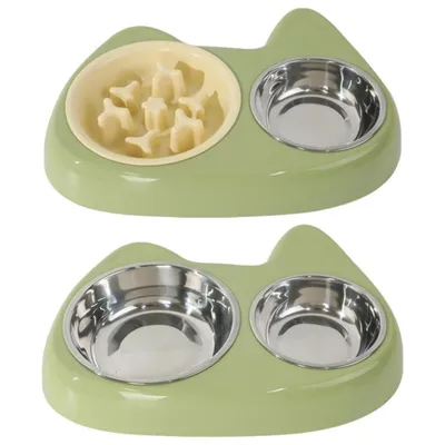 Petopia Double gamelle inclinée pour chat