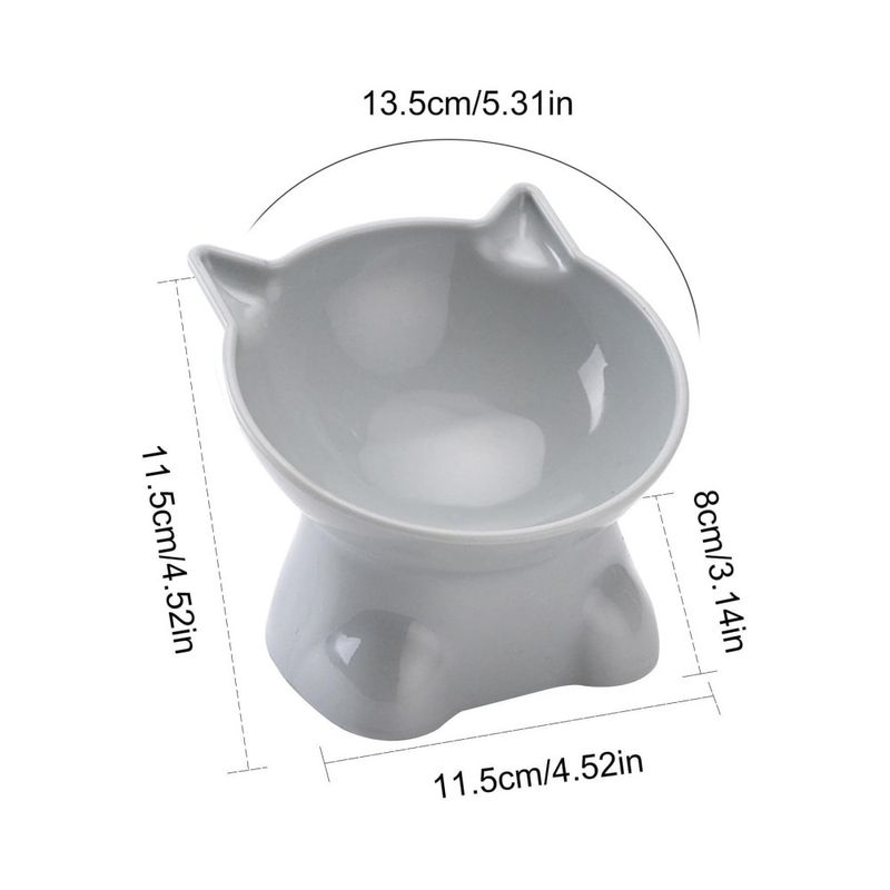 Petopia Gamelle surélevée pour chat