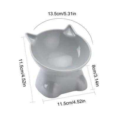 Petopia Gamelle surélevée pour chat