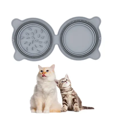 Pet Planet Bol en silicone pliable