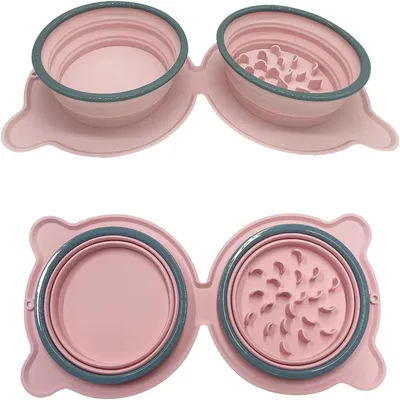 Pet Planet Bol en silicone pliable