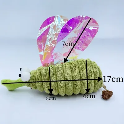 FurryFusion peluche moustique chat jouet