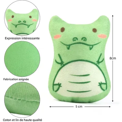 Pet Planet Chats 5 Pièces Jouet Menthe pour Chat