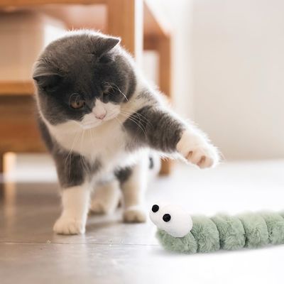 Pet Planet Chats Cozy Lot De Jouets De Ver En Peluche