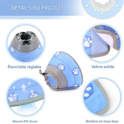 Petopia Collerette réglable pour chat