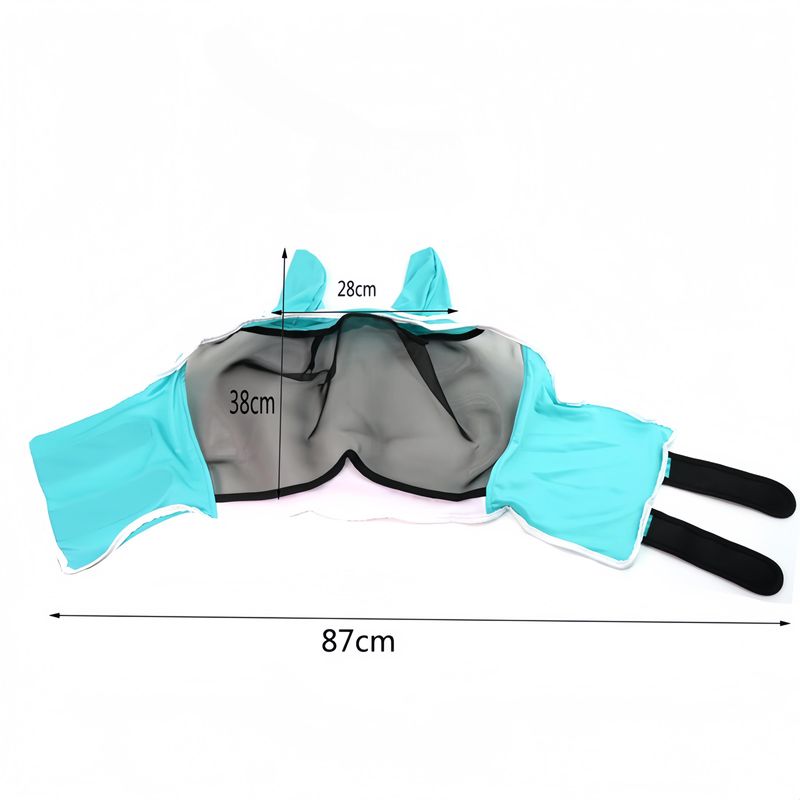 Petopia Masque Anti Mouches pour Cheval