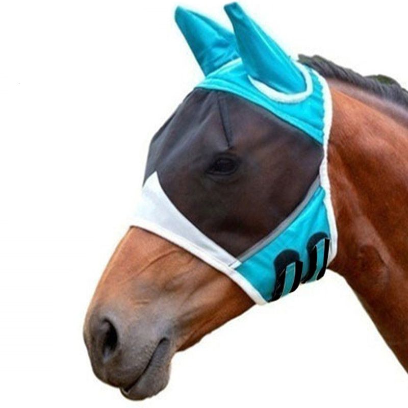 Petopia Masque Anti Mouches pour Cheval