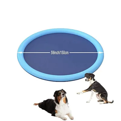 Pet Planet Mat de jeux d'eau anti glissement pour chien de plein air