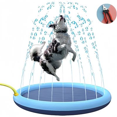 Pet Planet Mat de jeux d'eau anti glissement pour chien de plein air