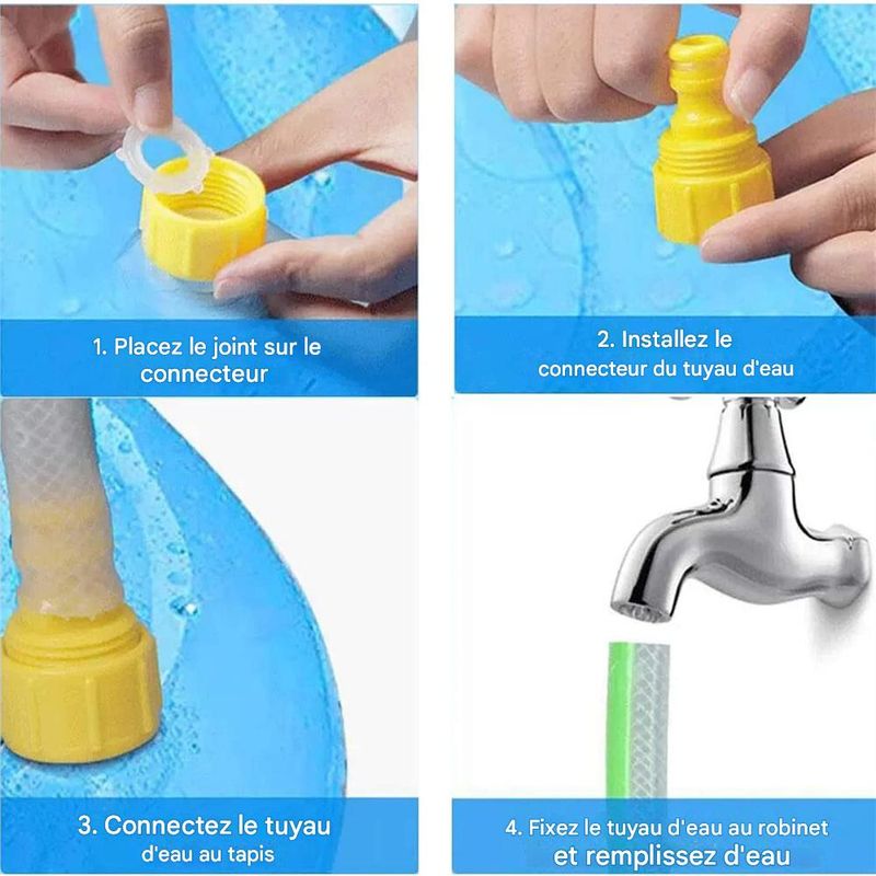 IntiMeg Piscine pliable pour chien et enfants