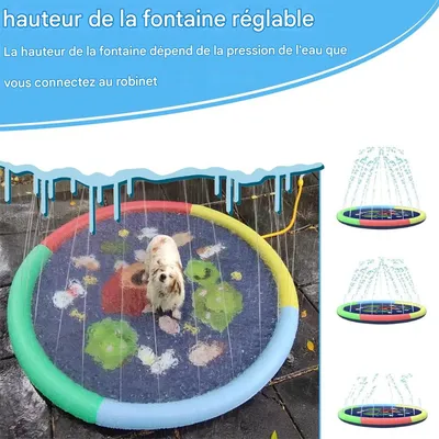 IntiMeg Piscine pliable pour chien et enfants