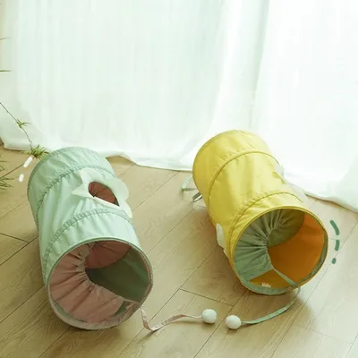 Petopia Tunnel en spirale pliable pour chat