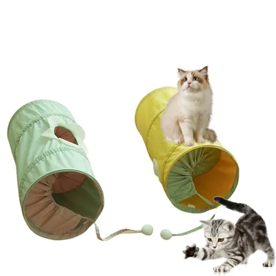 Petopia Tunnel en spirale pliable pour chat