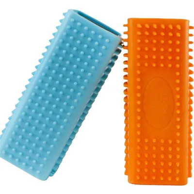 IntiMeg Lot de 2 brosses en caoutchouc