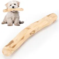 IntiMeg Jouet à mâcher en bois de café pour chiot