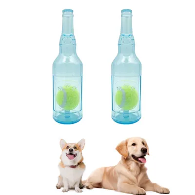 Pet Planet Jouet pour chien bouteille de tennis en TPR