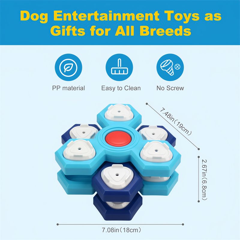 Pet Planet Jouet puzzle distributeur d'aliments pour chien