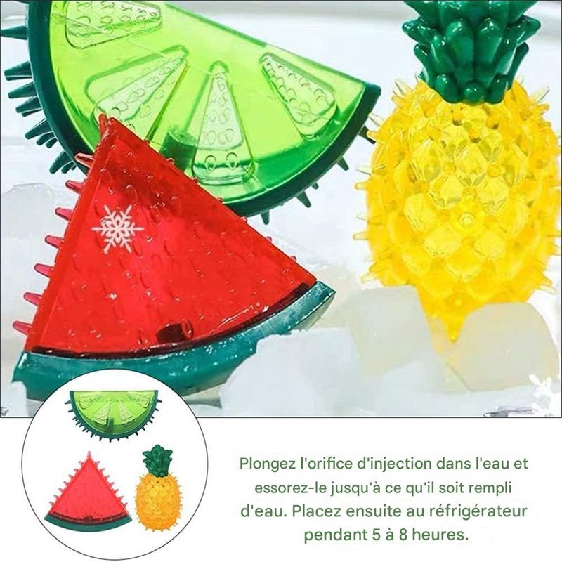 IntiMeg Jouets rafraîchissants pour chiens (3 pièces)