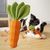 UAMLY Jouets couineurs pour chiens (carotte)