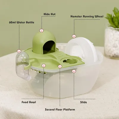 UAMLY Cage de transport portable pour hamster