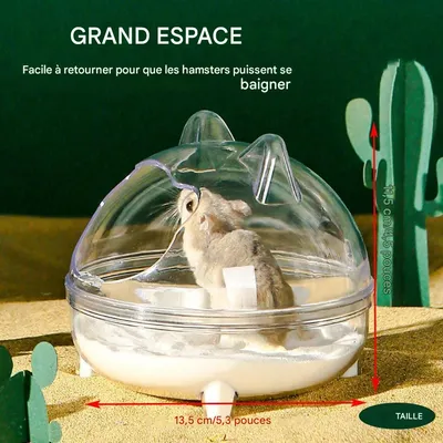 IntiMeg Chambre transparente pour cochon d'Inde