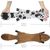 Pet Planet Chiens Cinq - Pack Jouets en Peluche à Couinement