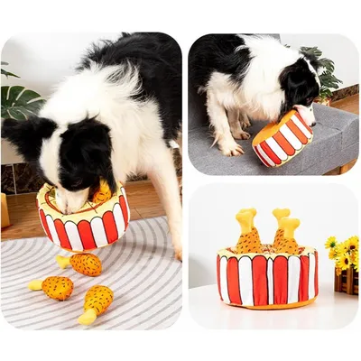 Pet Planet Chats Et Chiens Jouet Au Poulet Frit