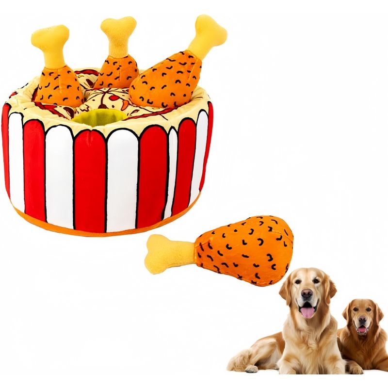 Pet Planet Chats Et Chiens Jouet Au Poulet Frit