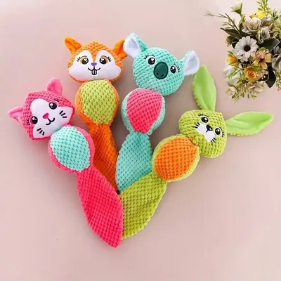 Pet Planet Chiens Teething Lot De Jouets En Peluche Pour Chiens