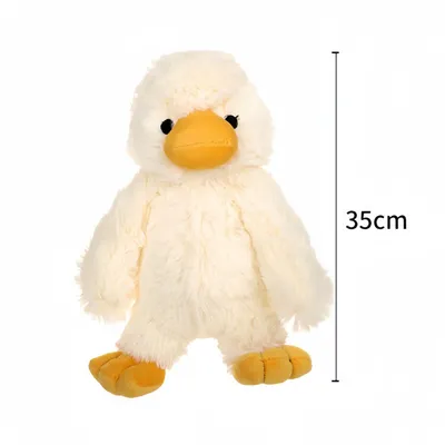 FurryFusion Jouet en peluche pour chien en forme de canard