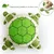 Pet Planet Chiens Jouet Tortue Squeaker Pet Planet Chiens Jouet Tortue Squeaker