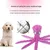 Pet Planet Chiens Jouets Poulpe en Peluche Résident